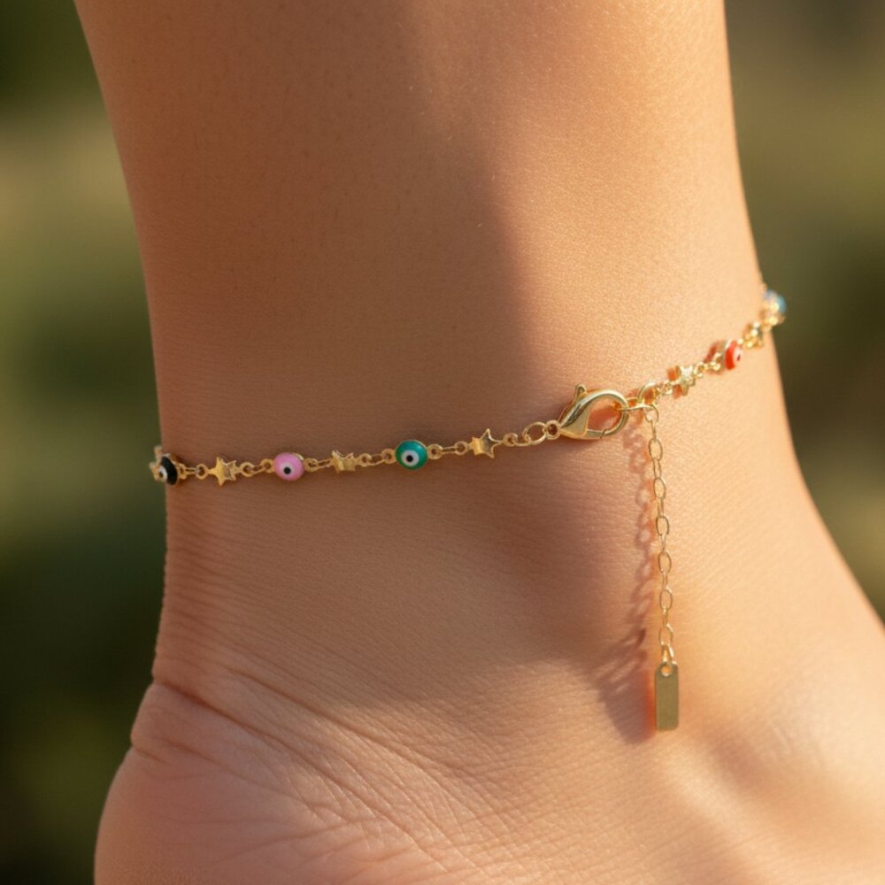 Dainty Anklet for Women – Elegant Everyday Jewelry & Perfect Gift | MLCRC1112